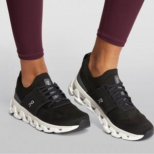 On Running Cloudswift 3 Athletic Shoes Black White size  7.5